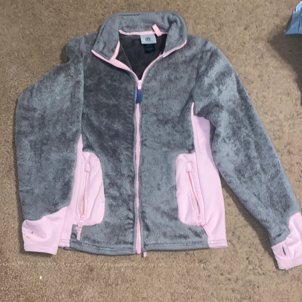 Girls Champion zip up sweater